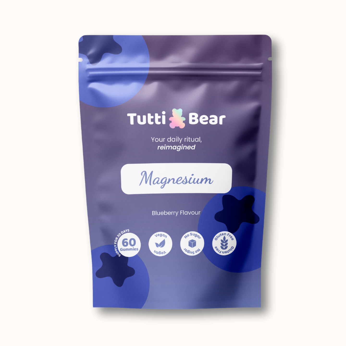 Gominolas de Magnesio 60 Unidades | Tutti Bear