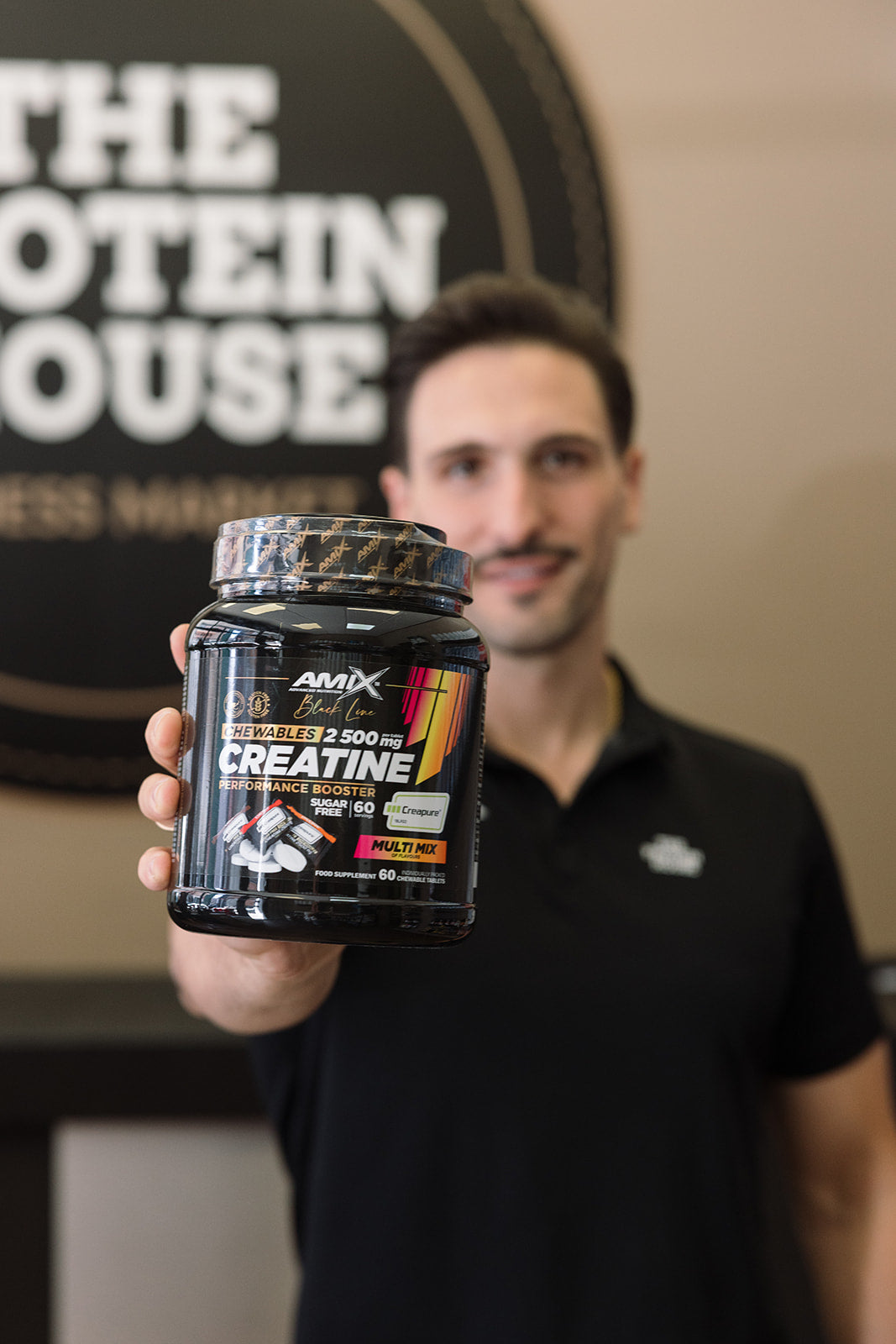 Creapure Chewables de Amix - creatina en tabletas masticables, The Protein House Madrid