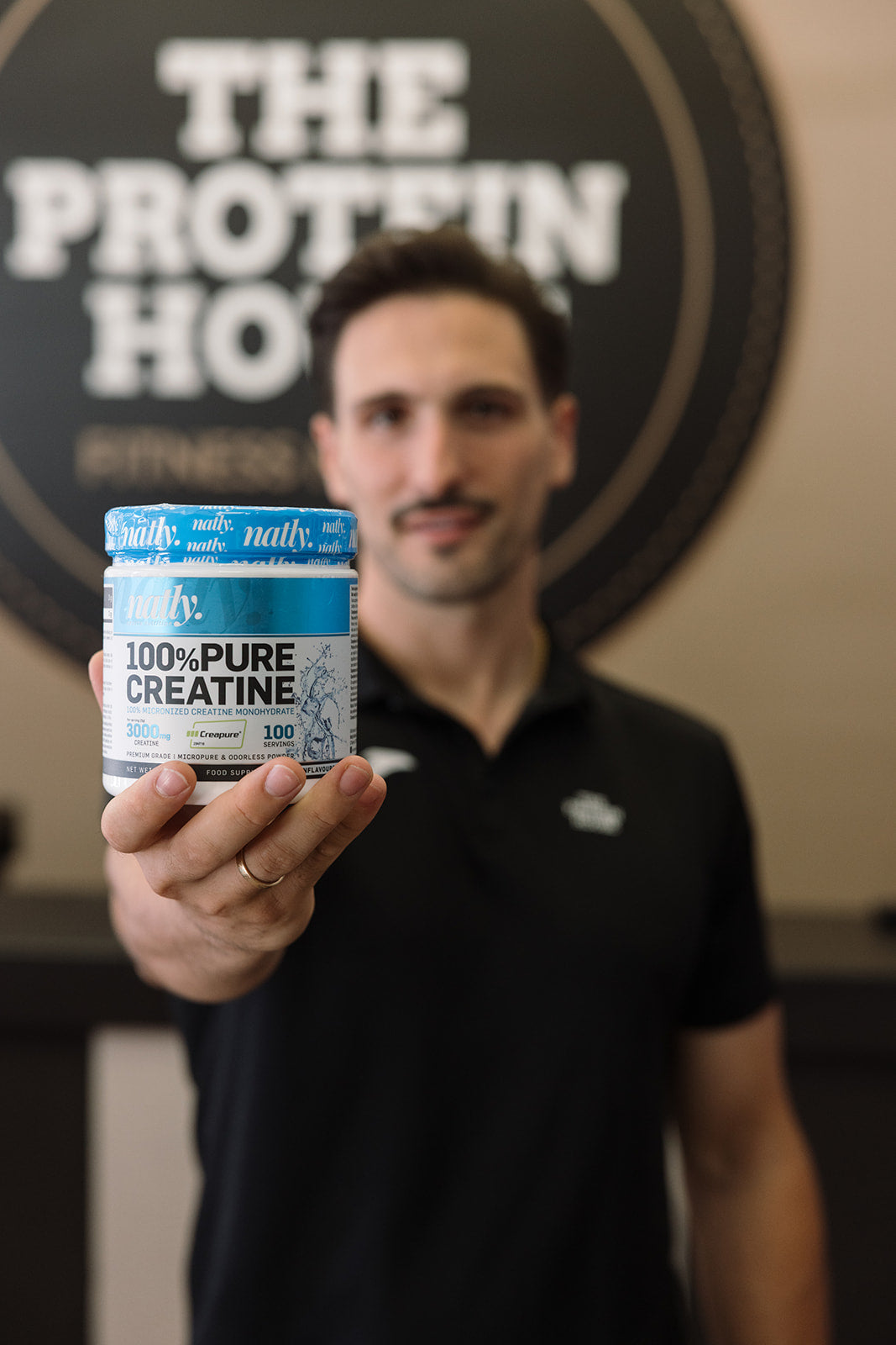 Creatina Creapure 300g de Natly - creatina monohidrato en The Protein House Madrid