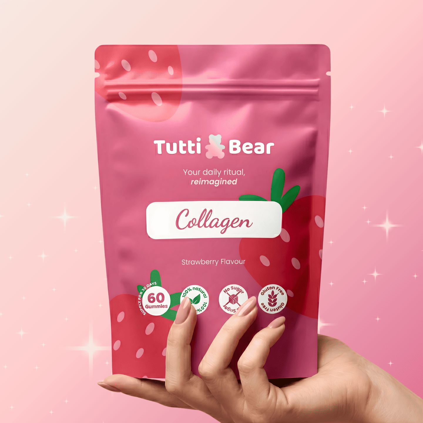 Gominolas de Colágeno 60 Unidades | Tutti Bear