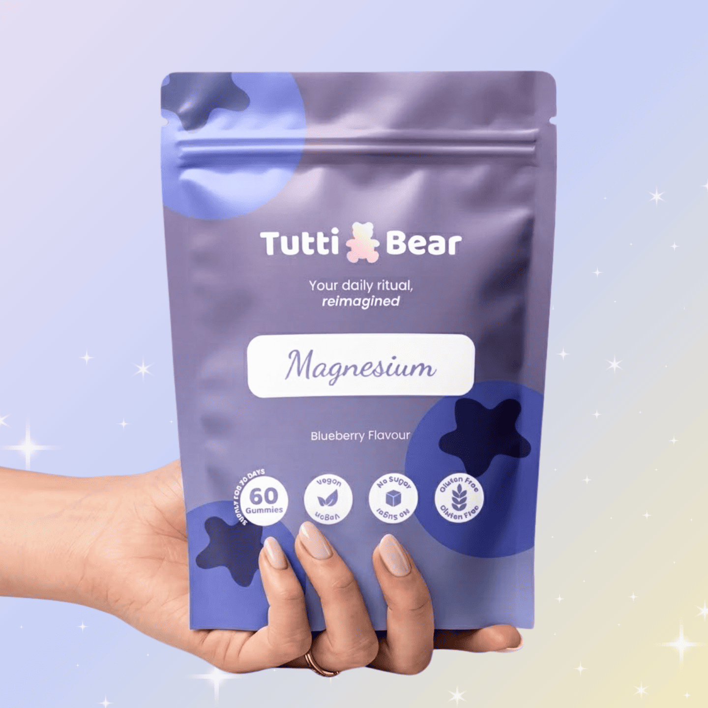Gominolas de Magnesio 60 Unidades | Tutti Bear