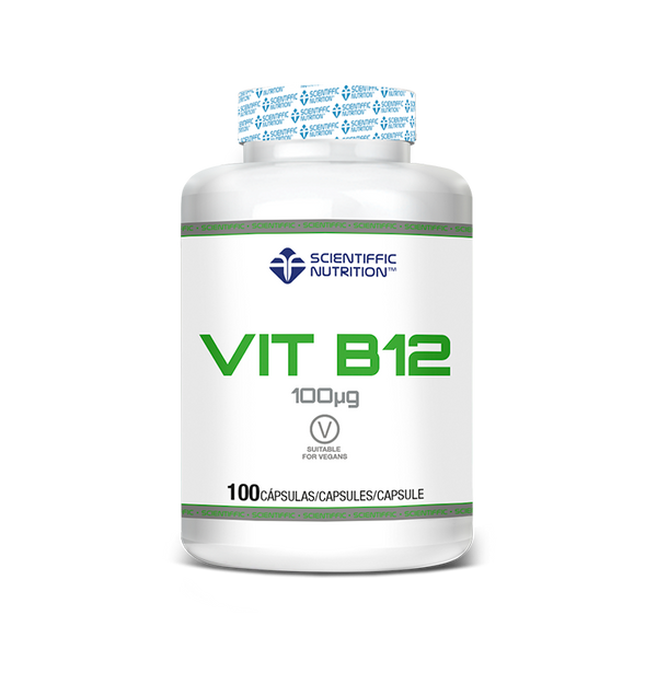 Vitamina B12 100 cápsulas Scientiffic Nutrition