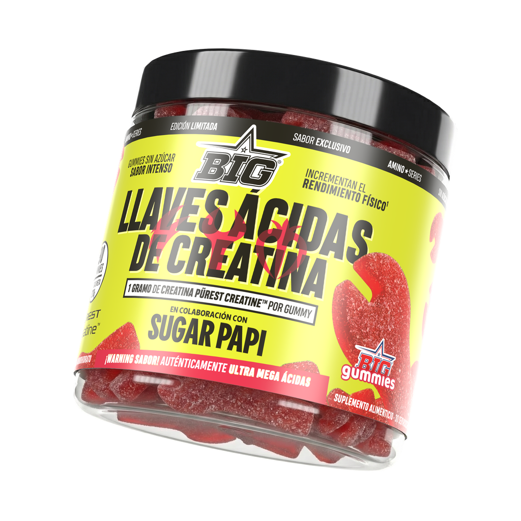 Llaves Ácidas de Creatina 90 Unidades | BIG
