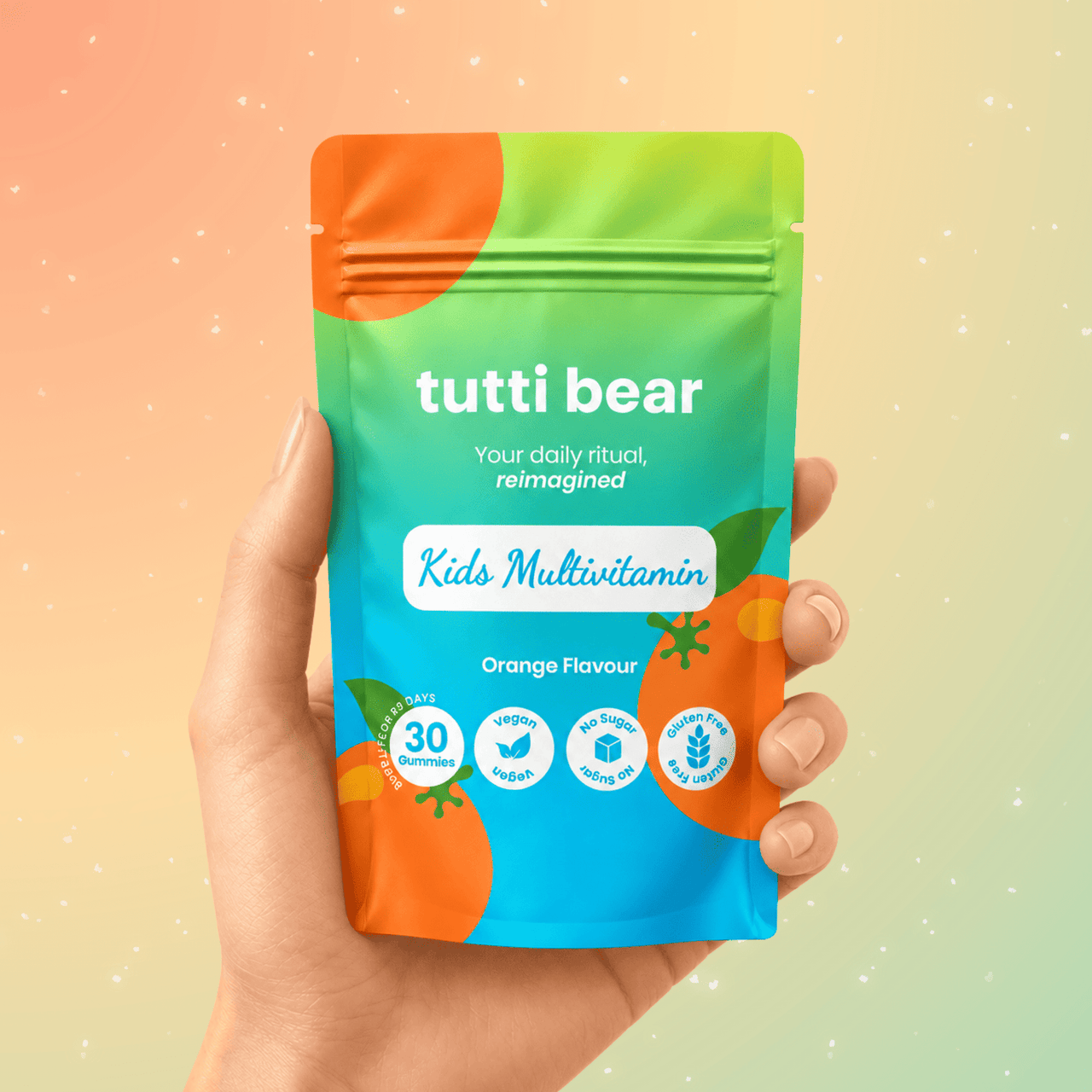 Gominolas Multivitamínicas para Niños 30 Unidades | Tutti Bear