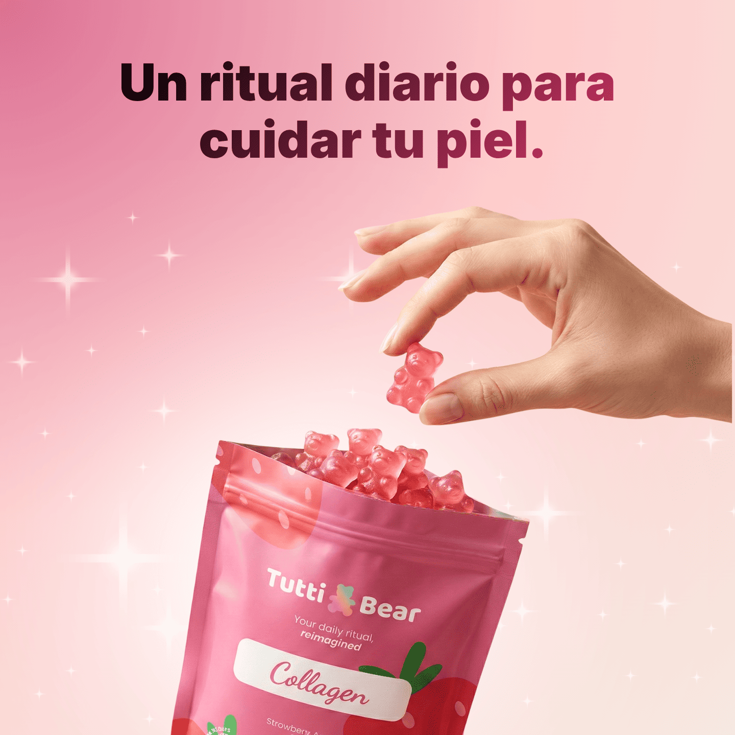 Gominolas de Colágeno 60 Unidades | Tutti Bear