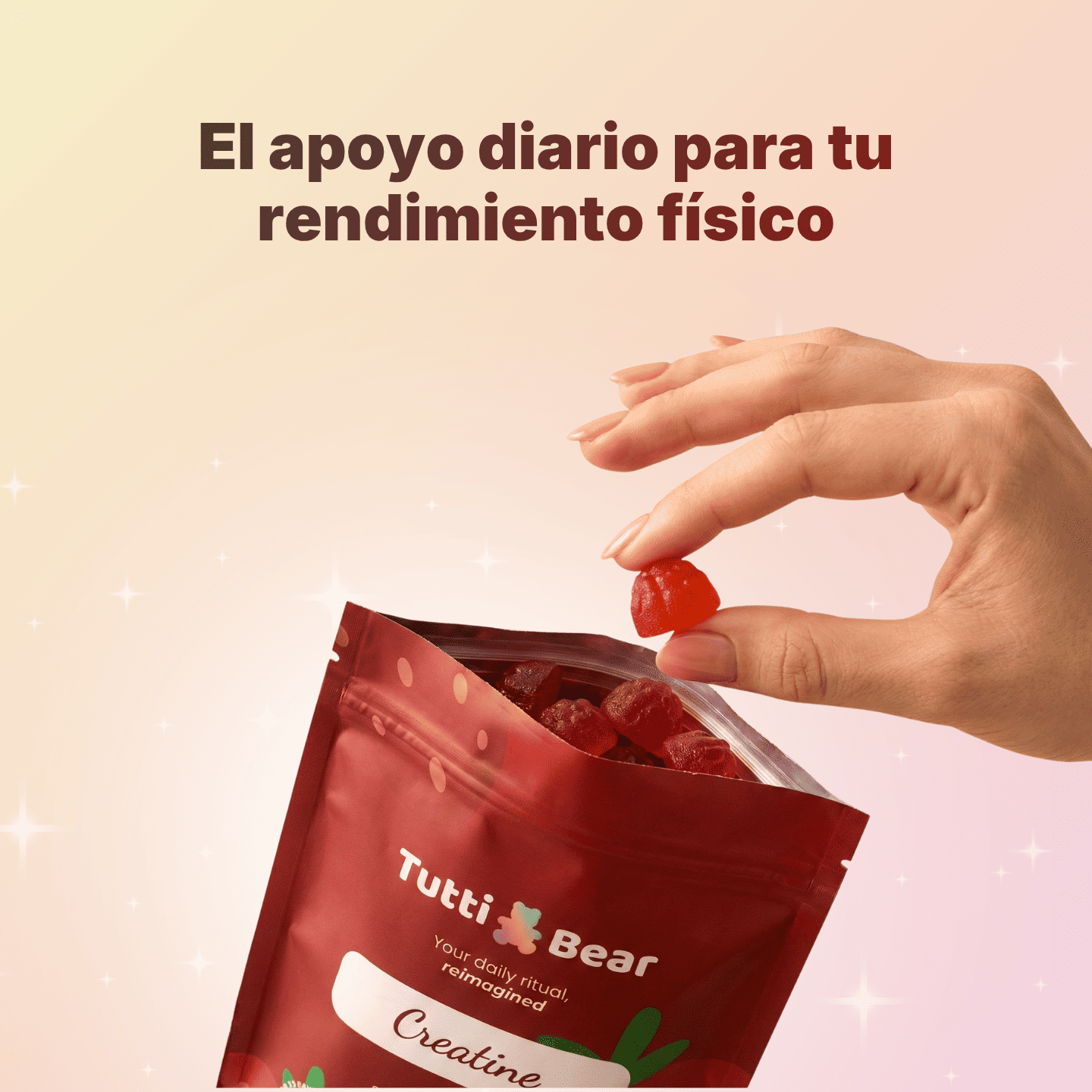 Gominolas de Creatina 90 Unidades | Tutti Bear