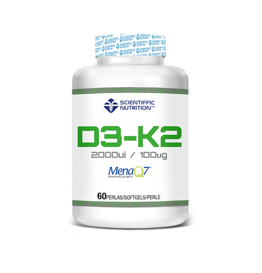 Scientiffic Nutrition | D3+K2 60 Cápsulas