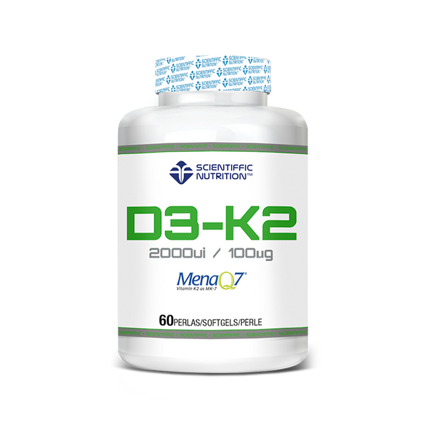 Scientiffic Nutrition | D3+K2 60 Cápsulas