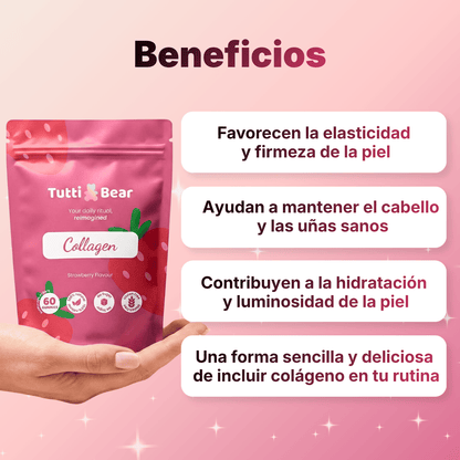 Gominolas de Colágeno 60 Unidades | Tutti Bear