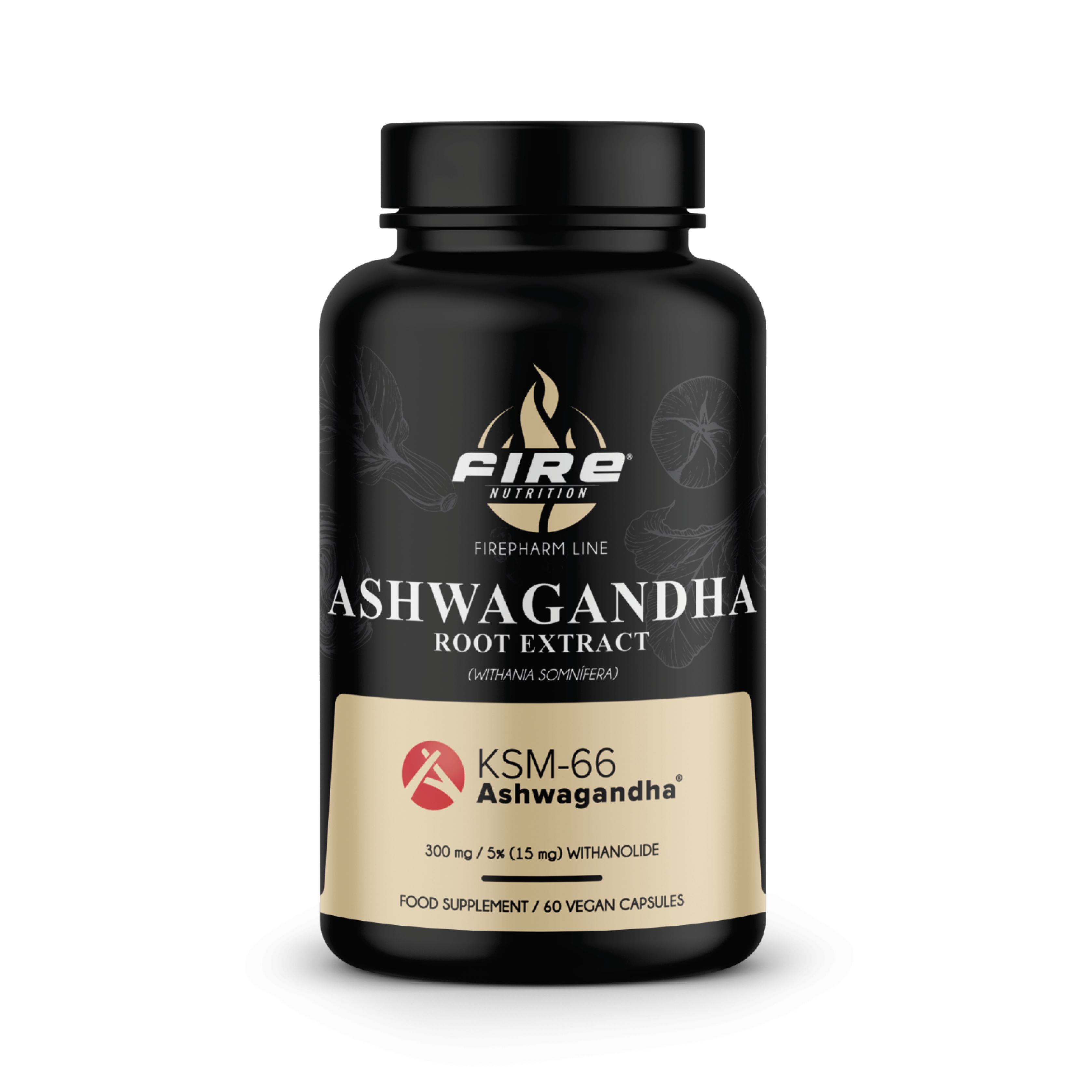Fire Nutrition | Ashwagandha 60 capsulas
