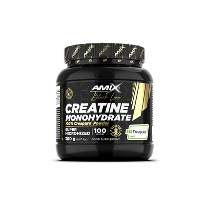 Creapure Creatina 300 g Linea Black Line y Performance | Amix