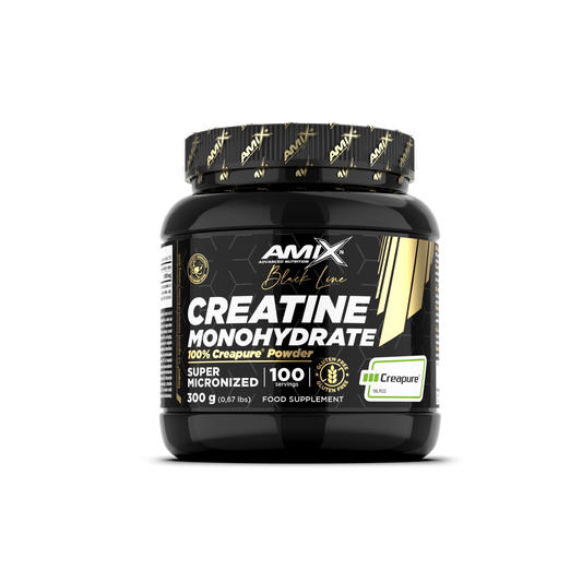 Creapure Creatina 300 g Linea Black Line y Performance | Amix