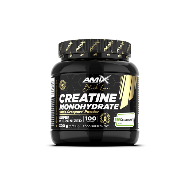 Creapure Creatina 300 g Linea Black Line y Performance | Amix