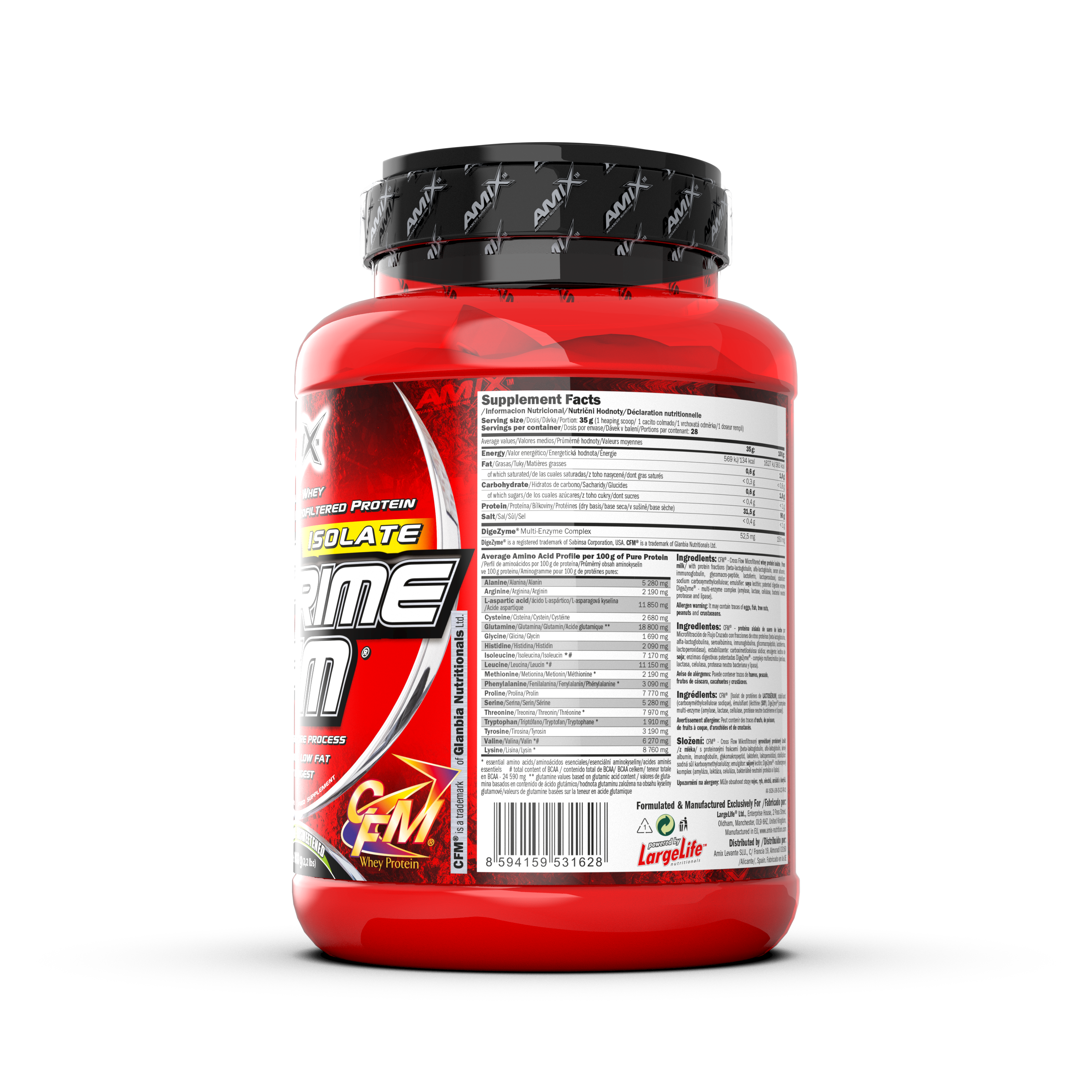 IsoPrime CFM Isolate 1 kg | Amix