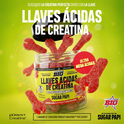 Llaves Ácidas de Creatina 90 Unidades | BIG