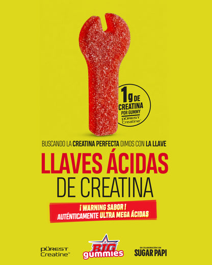 Llaves Ácidas de Creatina 90 Unidades | BIG