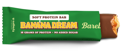 Barrita Proteica Barebells sabor Banana Dream