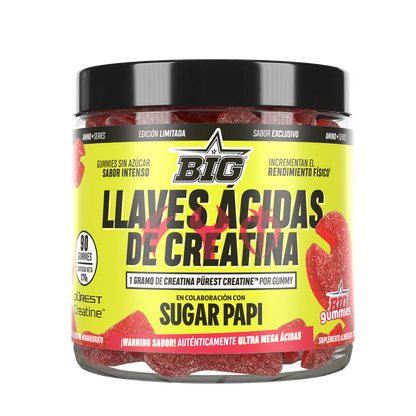 Llaves Ácidas de Creatina 90 Unidades | BIG