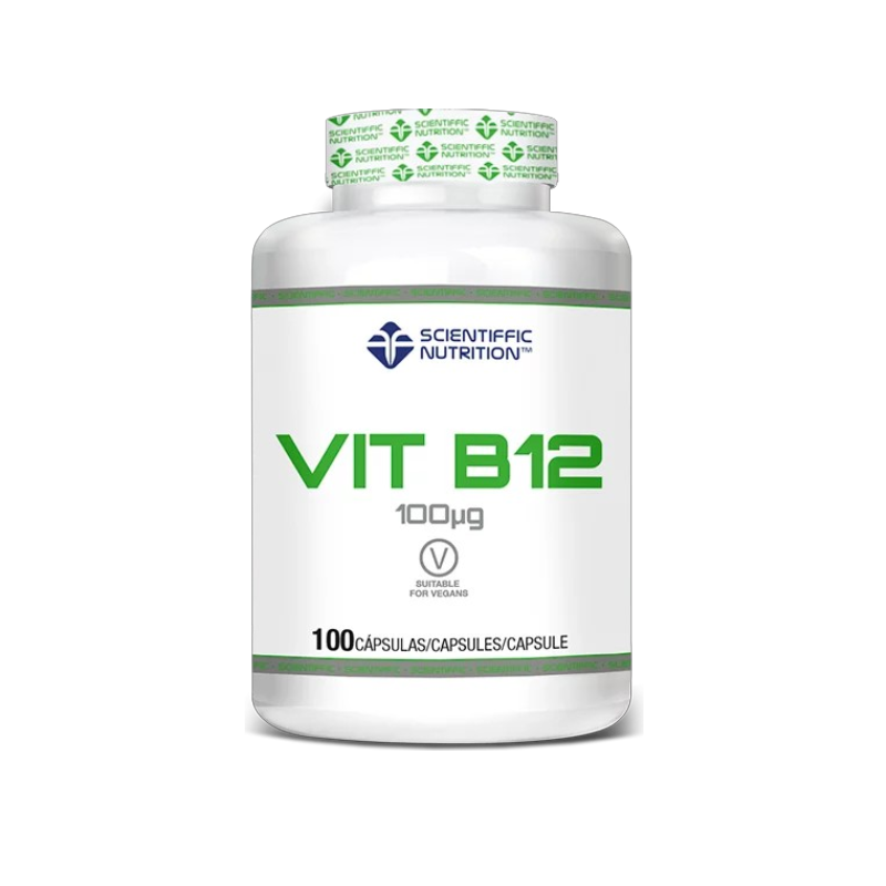 B12 100 Cápsulas | Scientiffic Nutrition