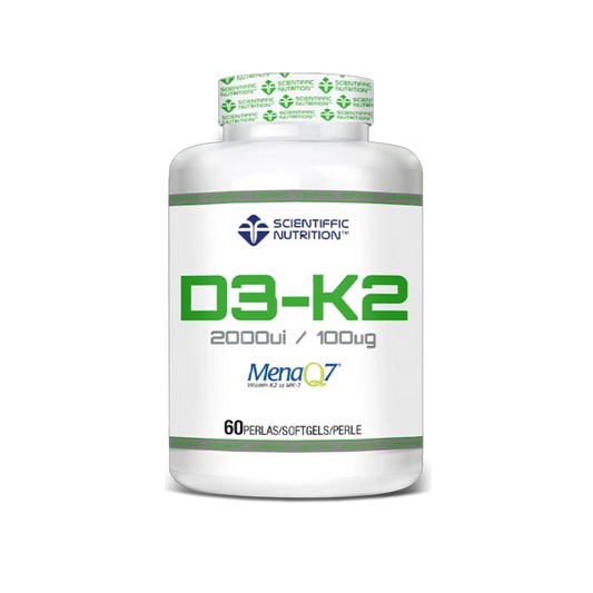 D3+K2 60 Cápsulas | Scientiffic Nutrition