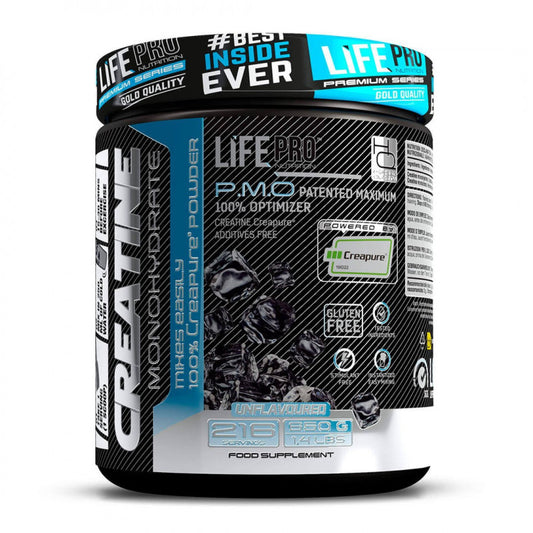 Creatina Creapure 650g Life Pro - The Protein House