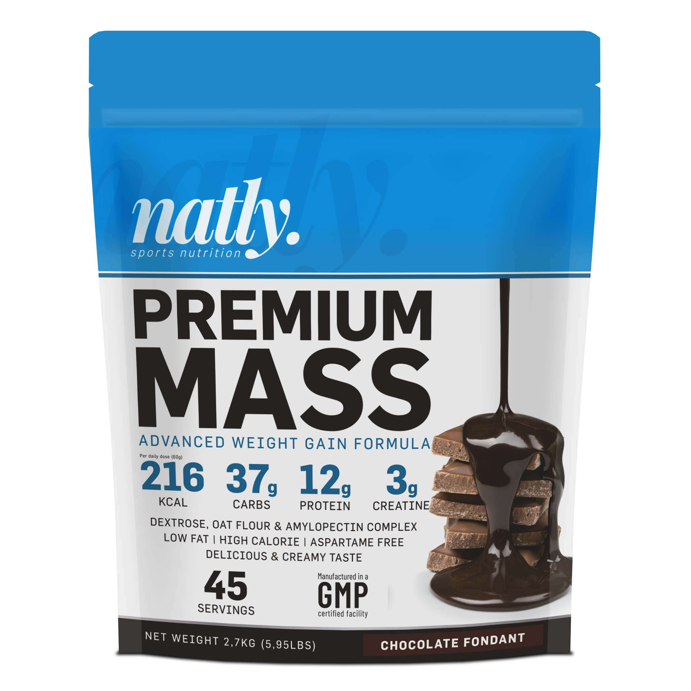 Premium Mass Natly 2,7 kg Chocolate Fondant