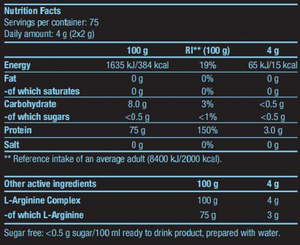 L-ARGININE BIOTECHUSA 300G